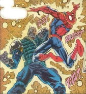 Praetorian Guard (Earth-616) and Peter Parker (Earth-616) from Web of Spider-Man Vol 1 87 0001.jpg (301 KB)