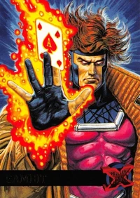 Remy LeBeau (Earth-616) from Ultra X-Men (Trading Cards) 1995 Set 001
