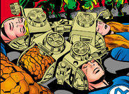 Fantastic Four being branwashed in Fantastic Four Vol 1 85