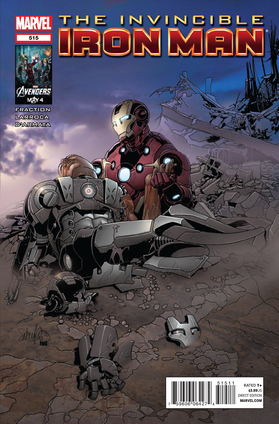 Details about / The Invincible Iron Man #515 Marvel Comics NM 2012 Matt Fraction