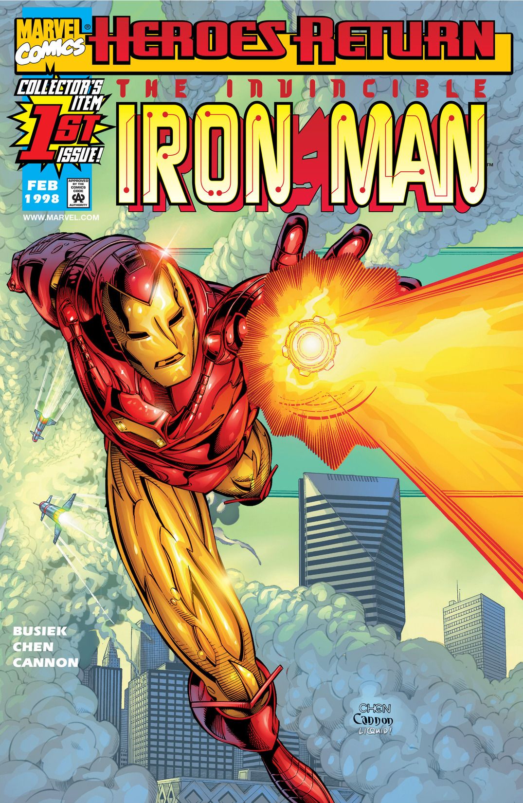 Iron Man Vol 3 1 | Marvel Database | Fandom