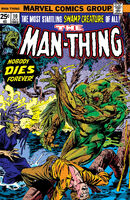 Man-Thing #10 "Nobody Dies Forever" Release date: July 16, 1974 Cover date: October, 1974