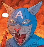 Captain Americat (Steven Mouser) Ultimate Larval Earth (Earth-14094)