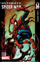 Ultimate Spider-Man #64 "Carnage: Part 5" Release date: August 18, 2004 Cover date: October, 2004