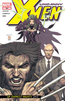 Uncanny X-Men #443 "Of Darkest Nights (Part 2)" Release date: April 21, 2004 Cover date: June, 2004