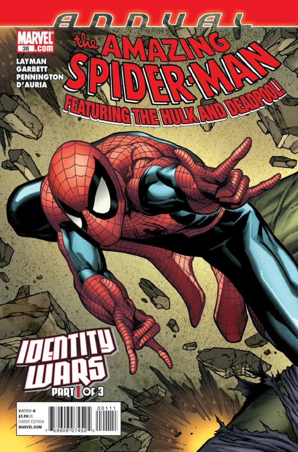 Amazing Spider-Man Annual Vol 2 38 | Marvel Database | Fandom