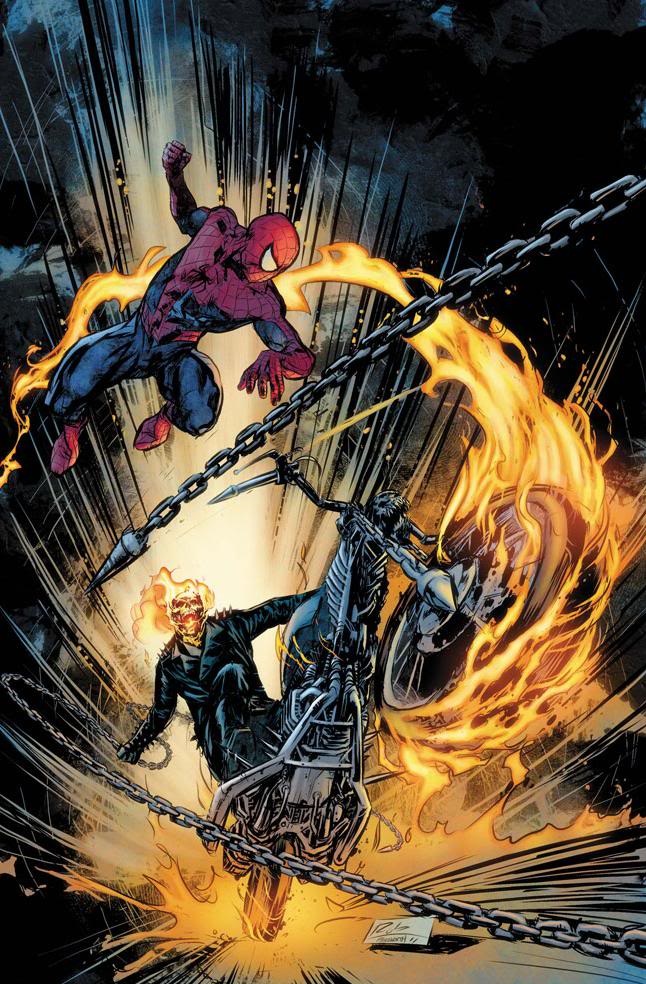 Ghost rider hot sale spiderman