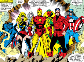 Avengers (Earth-616) from Avengers Vol 1 196 001