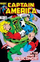 Captain America #310 "Serpents of the World Unite!" Release date: July 2, 1985 Cover date: October, 1985