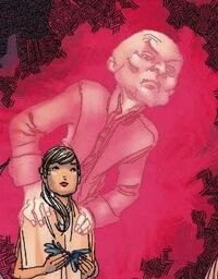 Cassandra Nova Xavier (Earth-TRN342) and Gunny Guzman (Earth-616) from Uncanny X-Force Vol 2 12 001