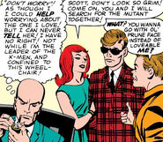 Jean sweet on Scott for the first time, and Xavier's now-infamous 'one I love' thought! (In X-Men #3)