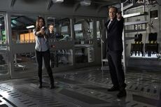 Daisy Johnson (Earth-199999), Leopold Fitz (Earth-199999), and Phillip Coulson (Earth-199999) from Marvel's Agents of S.H.I.E.L.D. Season 1 17 001