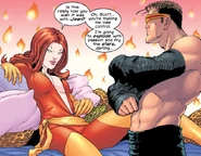 Emma Frost (Earth-616) and Scott Summers (Earth-616) from New X-Men Vol 1 138 0002.jpg (199 KB) Together at the mindscape From New X-Men #138