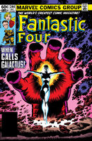 Fantastic Four #244 "Beginnings and Endings" Release date: April 13, 1982 Cover date: July, 1982