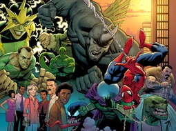 Amazing Spider-Man Vol 5 1 Wraparound Textless