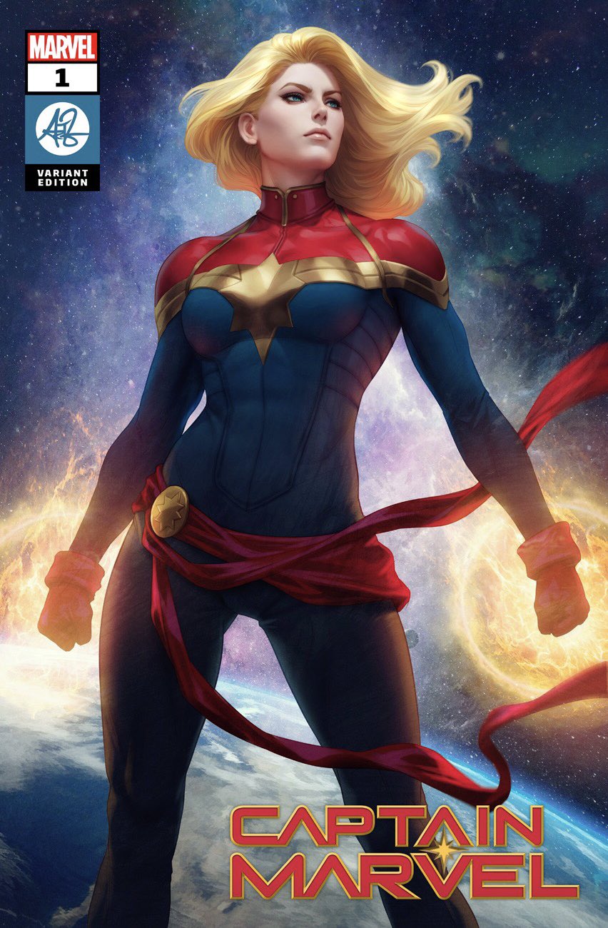 2019 Captain Marvel #10 VF/NM-NM Star Appearance 2019 Captain Marvel #10 VF/NM-NM Star Appearance