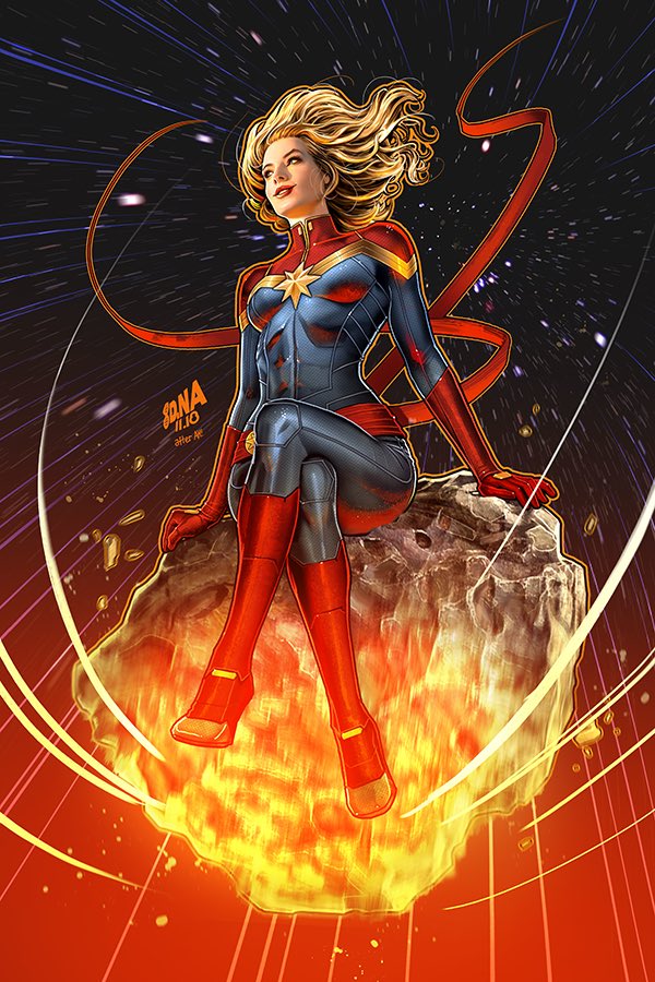 ** 2020 ** MARVEL** Einzelfigur 1 BPZ < -> Captain Marvel ** 2020 ** MARVEL** Einzelfigur 1 BPZ < -> Captain Marvel