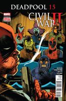 Deadpool (Vol. 5) #15 Release date: July 13, 2016 Cover date: September, 2016