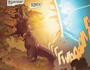 Galan (Earth-14412) vs. Thor Odinson (Earth-14412) from Thor God of Thunder Vol 1 21 002