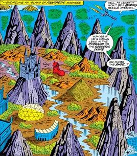 Mordillo's Island from Master of Kung Fu Vol 1 34 001