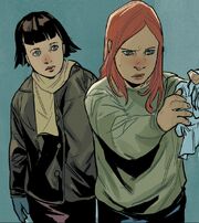 Natalia Romanova (Earth-616) and Marina (Red Room) (Earth-616) from Black Widow Vol 5 16 001