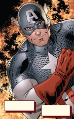 Steve Rogers found dead, Frank Castle became Captain America (Earth-81223)