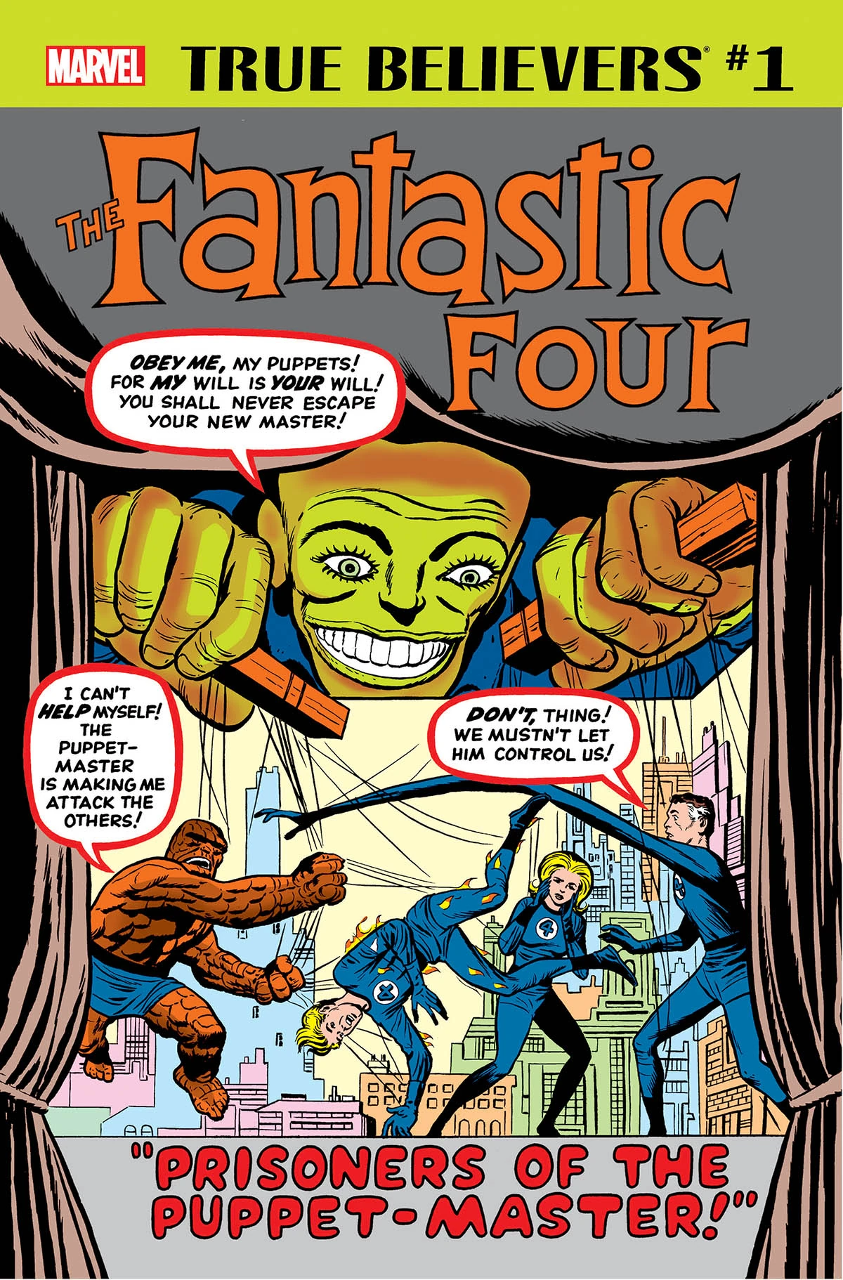 True Believers: Fantastic Four - Puppet Master Vol 1 (2018) | Marvel