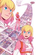 Gwenpool and her future self From Unbelievable Gwenpool #25