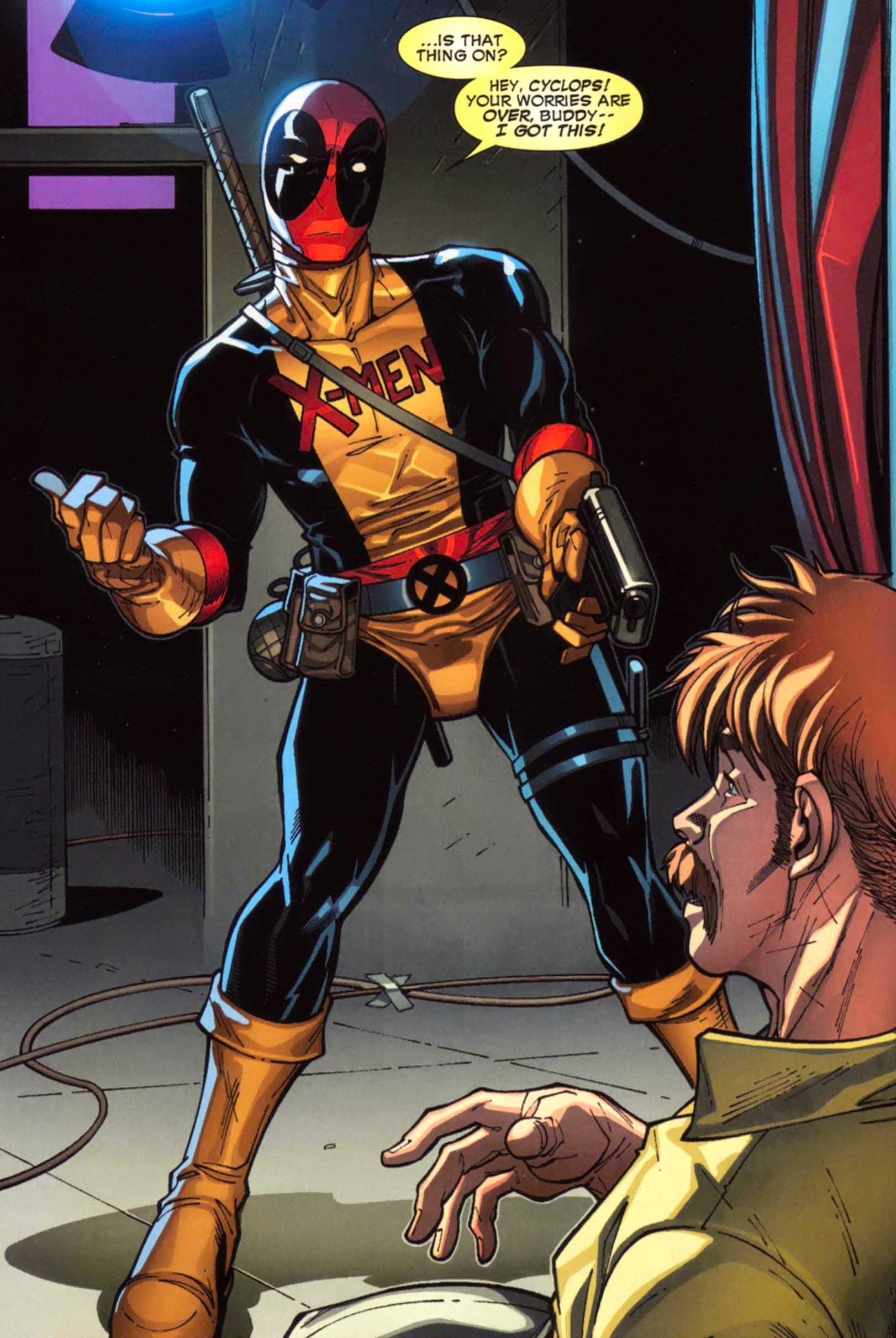 Deadpool Corps Kid Deadpool Wade Wilson cosplay costume Deadpool ID Badge