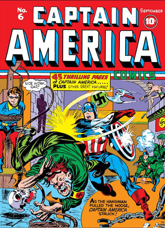 Captain America Comics Vol 1 6 Marvel Database Fandom