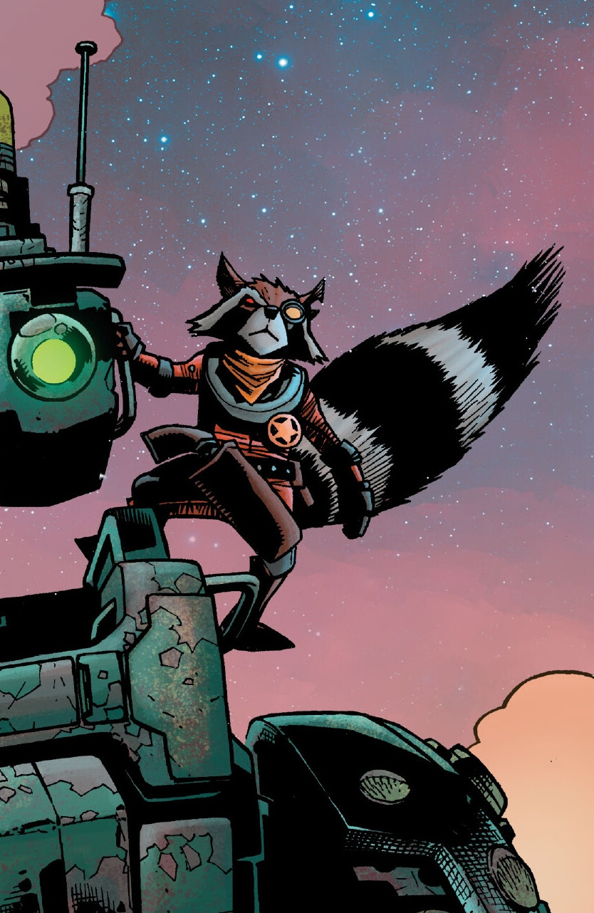 rocket raccoon guardians of the galaxy comic