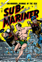 Sub-Mariner Comics #37 "Wham!" Release date: September 7, 1954 Cover date: December, 1954