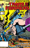 Transformers #13 "Shooting Star!" Release date: November 12, 1985 Cover date: February, 1986