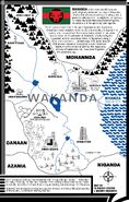 Recent map of Wakanda