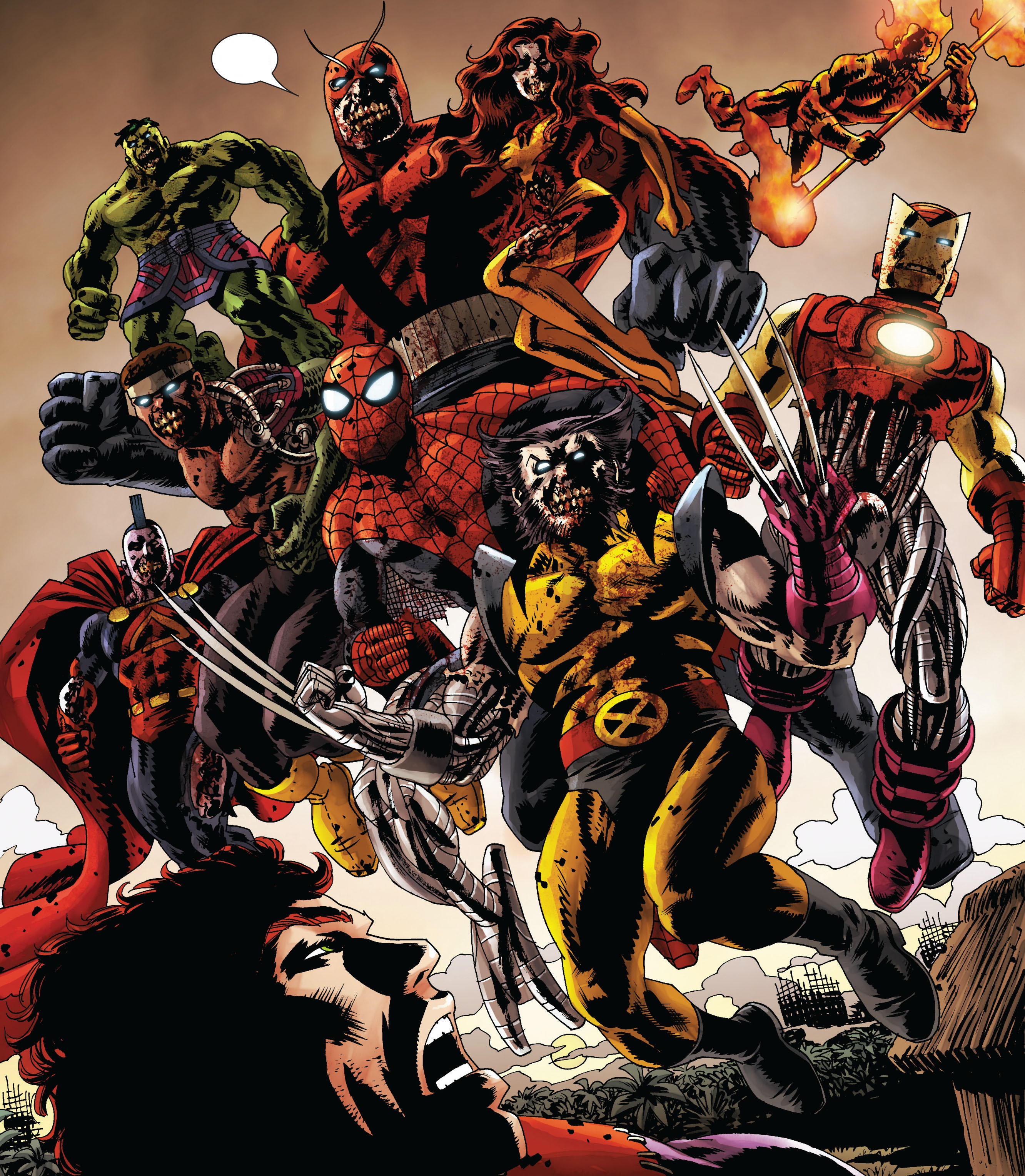 zombie superheroes marvel