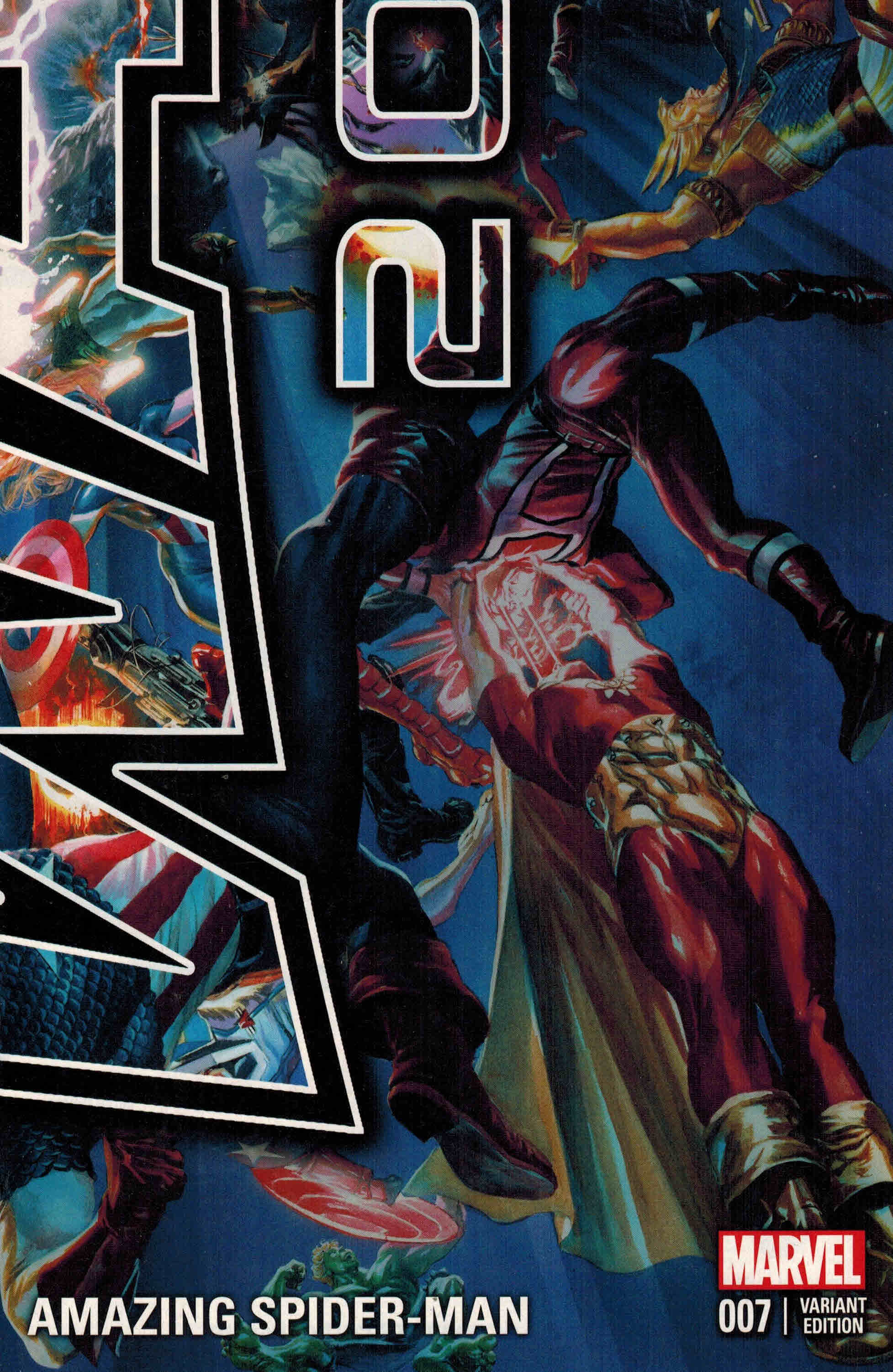 Amazing Spider-Man (2015) # 1 – Alex Ross Art