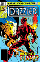 Dazzler #23 "Fire in the Night!" Release date: September 28, 1982 Cover date: January, 1983