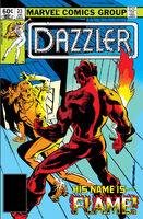 Dazzler #23 "Fire in the Night!"