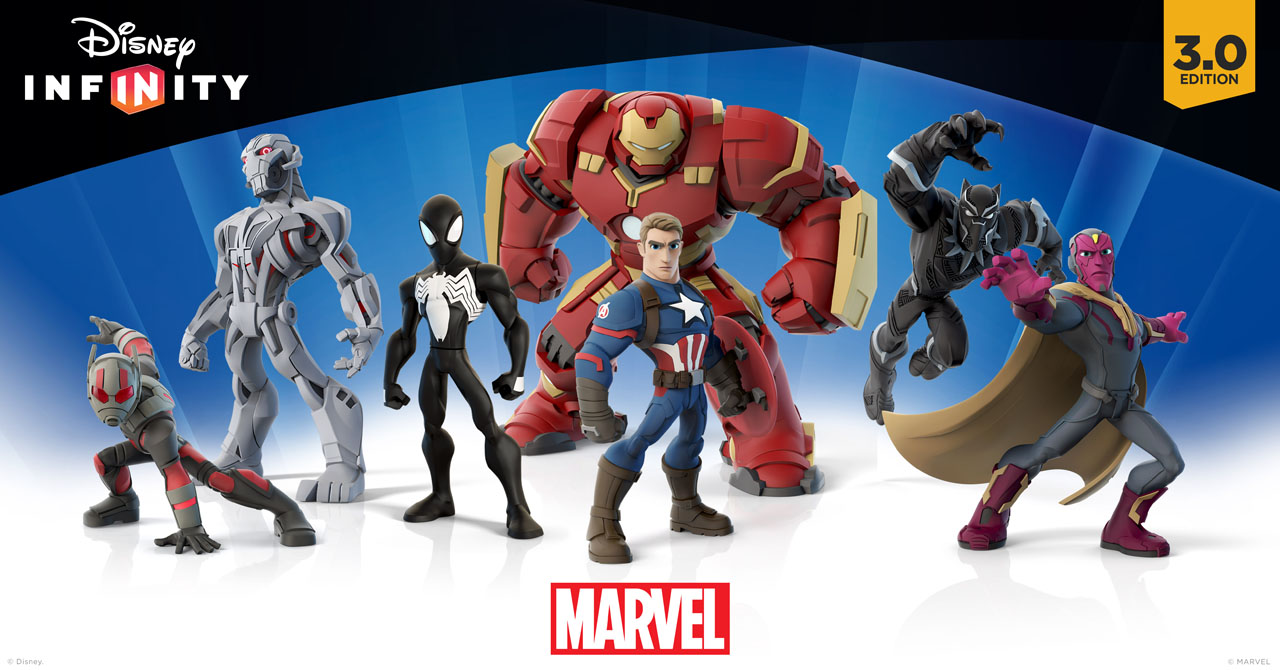 date de sortie des personnages de Disney Infinity Marvel