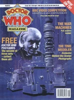 Doctor Who Magazine Vol 1 185.jpg (469 KB) Doctor Who Magazine #185 "The Grief Part One" Release date: March 19, 1992 Cover date: April, 1992