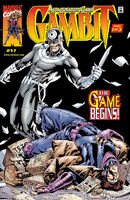 Gambit (Vol. 3) #17 "Assassination Game, Part 1 of 3: The Pin Cushion" Release date: April 26, 2000 Cover date: June, 2000