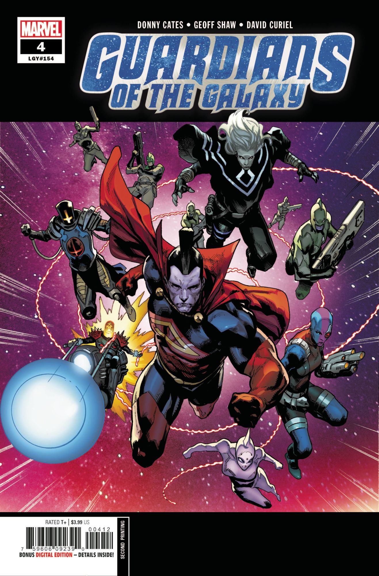 Guardians Of The Galaxy #4 Marvel Comics 2019 Asgardian Variant 