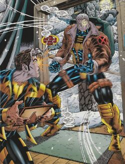 Nathaniel Grey (Earth-295) and Nathan Summers (Earth-616) from Cable Vol 1 30 001