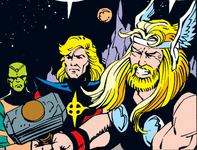 Thor Avengers lost Kree-Shi'ar war (Earth-93165)