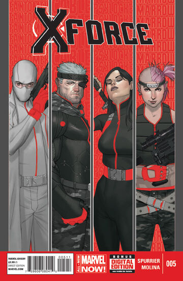 Cable & X-force #5 インセンティブ表紙 アメコミリーフ