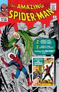 O Incrível Homem-Aranha #2 "Duelo até a morte com o Abutre!" (Maio de 1963) (Primeira aparição do Abutre e do Pensador)