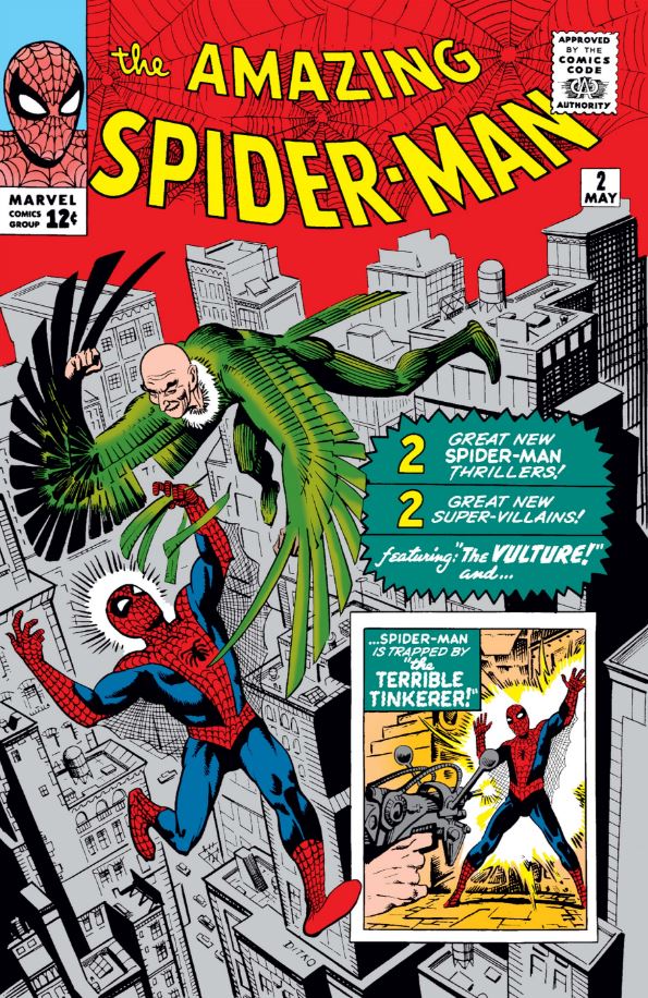 Amazing Spider-Man #2 1st Appearance of Vulture Marvel italian