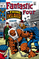 Fantastic Four #91 "The Thing -- Enslaved!" Release date: July 15, 1969 Cover date: October, 1969