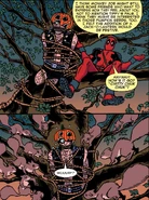 Attacking Deadpool From Gwenpool Holiday Special: Merry Mix Up #1