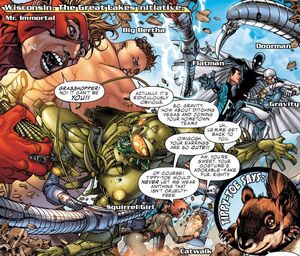Great Lakes Avengers (Earth-616) from Avengers- The Initiative Vol 1 19